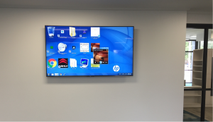 Reception Screen Upgrade | Corporate Ringwood PC Audio Visual Melbourne